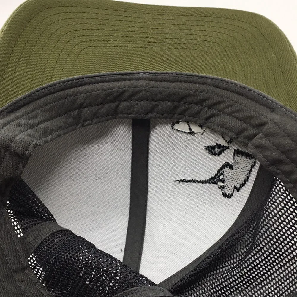 Pacific Headwear Men’s Shot Caller duck trucker style hunting hat with SnapBack
